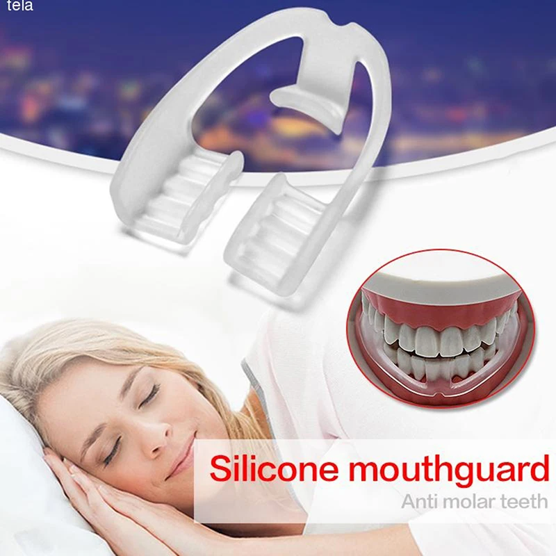

Teeth EVA Orthodontic Braces Appliance Alignment Trainer Bruxism Mouth Guard Teeth Straightener Teeth Care Tool