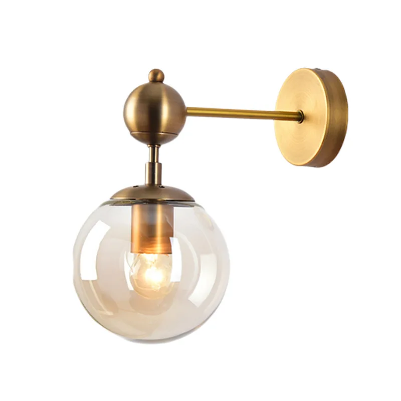 Креативный светодиодный настенный светильник в скандинавском ретро стиле