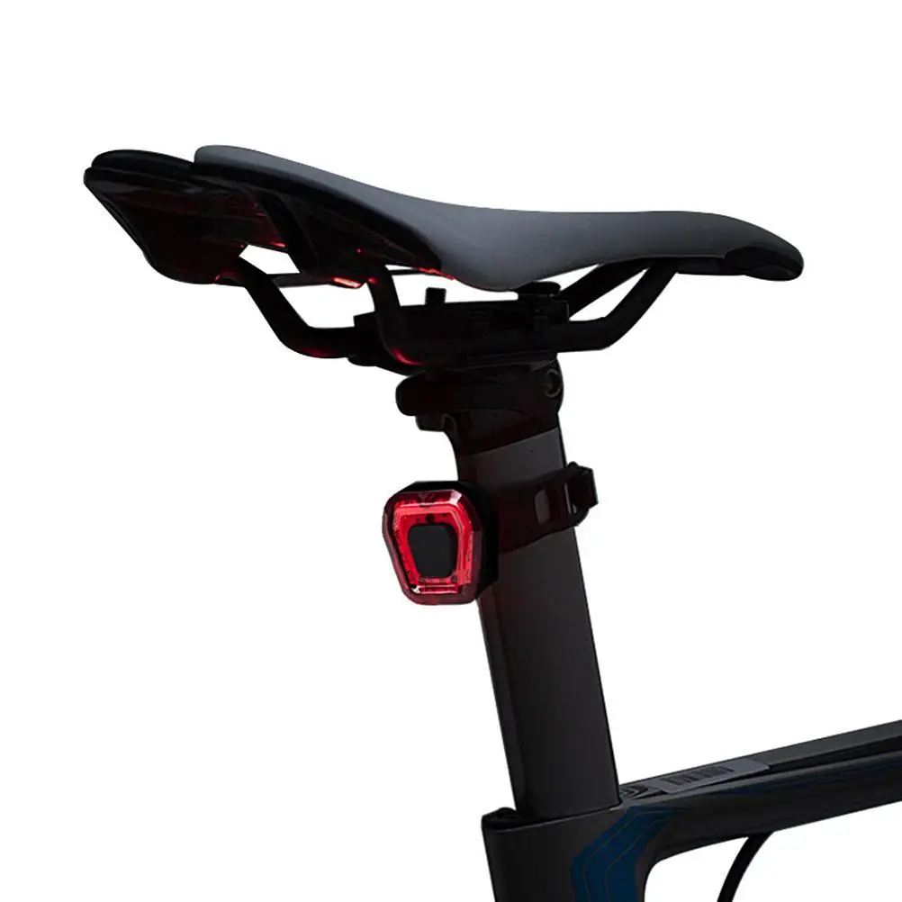 

1Pcs Bicycle Tail Light 5 Modes LED Warning Light USB Charging Night Riding Bicycle Light Rainproof Mountain Bike Tail Lights