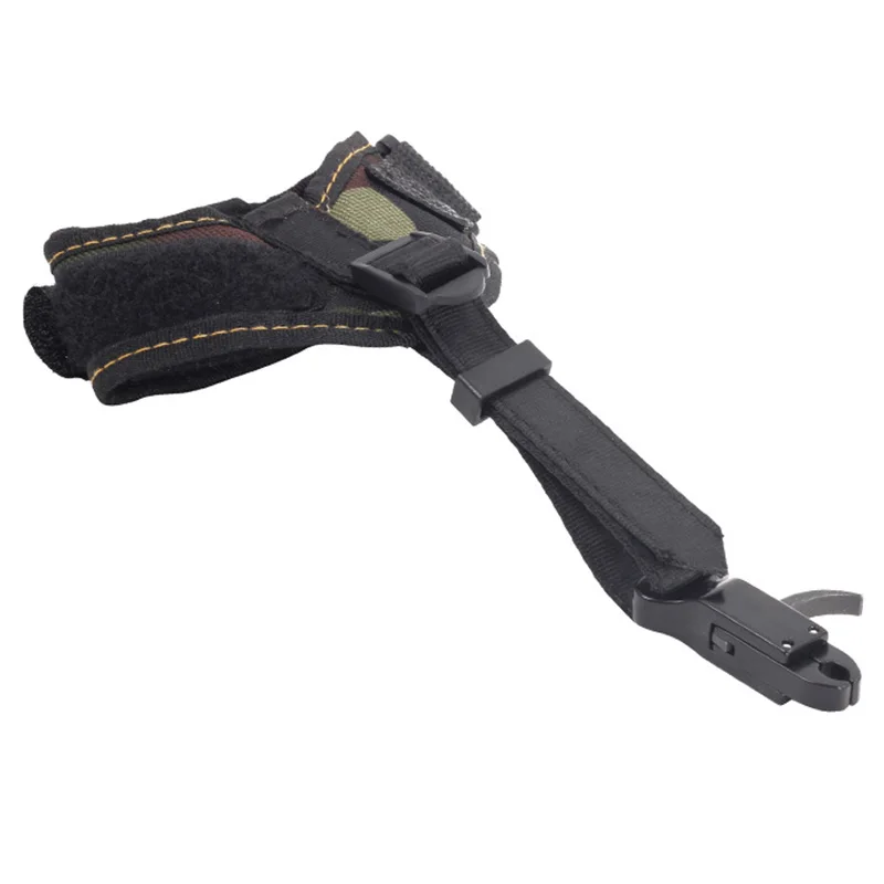

1Pc Camo Release Aid 80Lbs Compound Bow Trigger Caliper Strap Wrist Tool Accessories Youth Archer Archery Bow