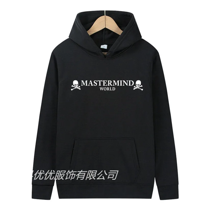

Свитшоты Mastermind в японском стиле, уличный пуловер из хлопка, Мужская Флисовая Толстовка в стиле Харадзюку, худи в стиле хип-хоп с капюшоном MMJ