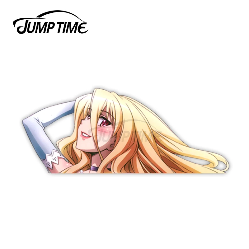 Виниловая наклейка на автомобиль с изображением персонажа из аниме время