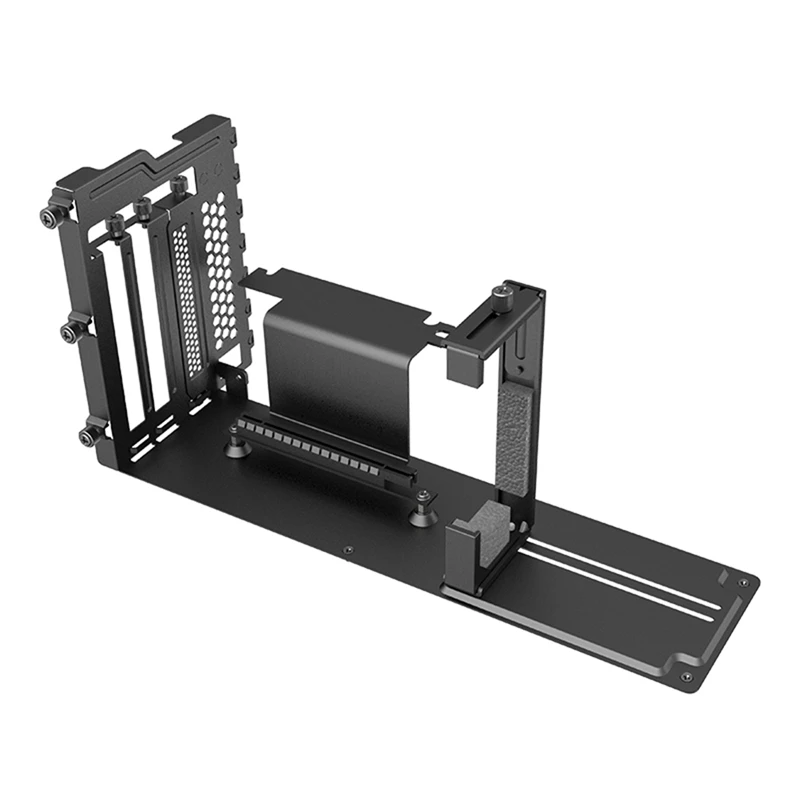 

Graphics Card Holder Kit PCIe 16X Riser Cable/2X Up/Down Adjustable Holder