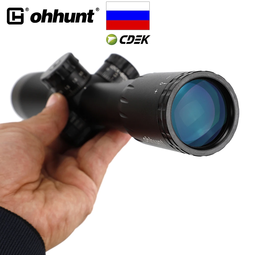 Отправка из России Ohhunt Guardian 10X44 SF фиксированное увеличение 10X прицел боковой