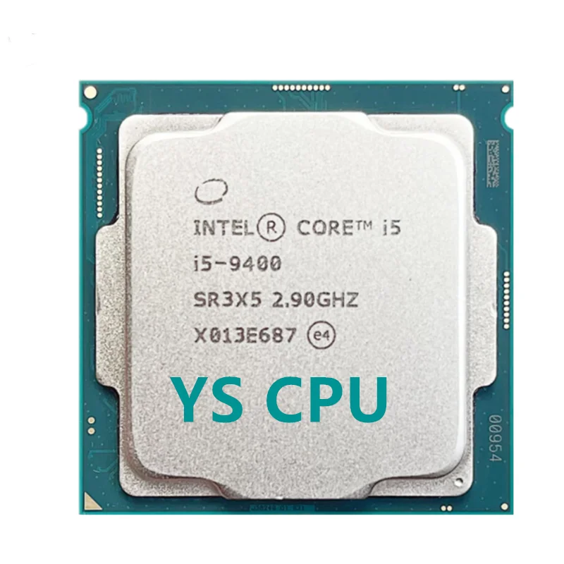 

Intel Core i5-9400 i5 9400 2,9 ГГц шестиядерный шестипоточный процессор 65 Вт 9M процессор LGA 1151