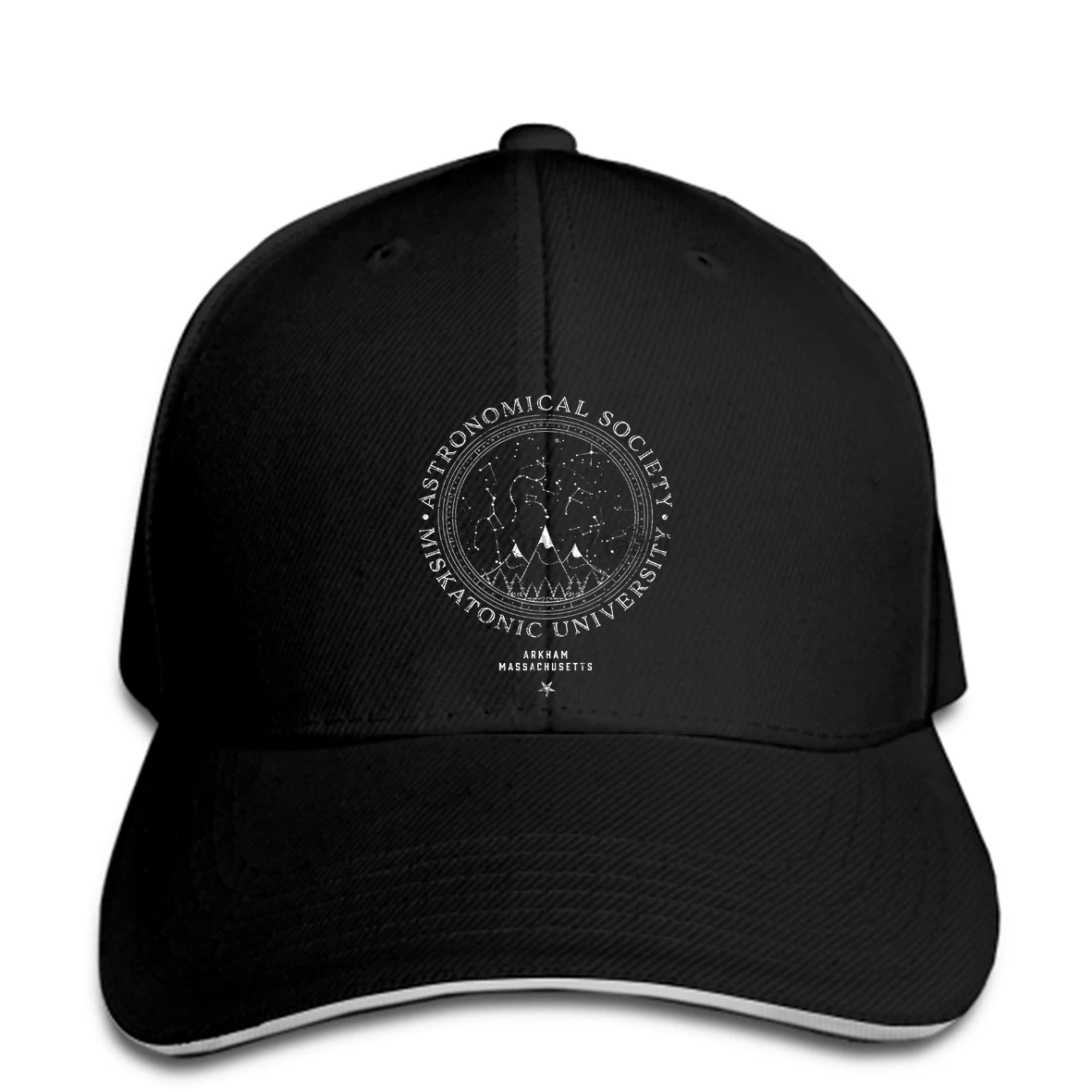 

Baseball cap Astronomical Society Miskatonic University Baseball caps Black Men