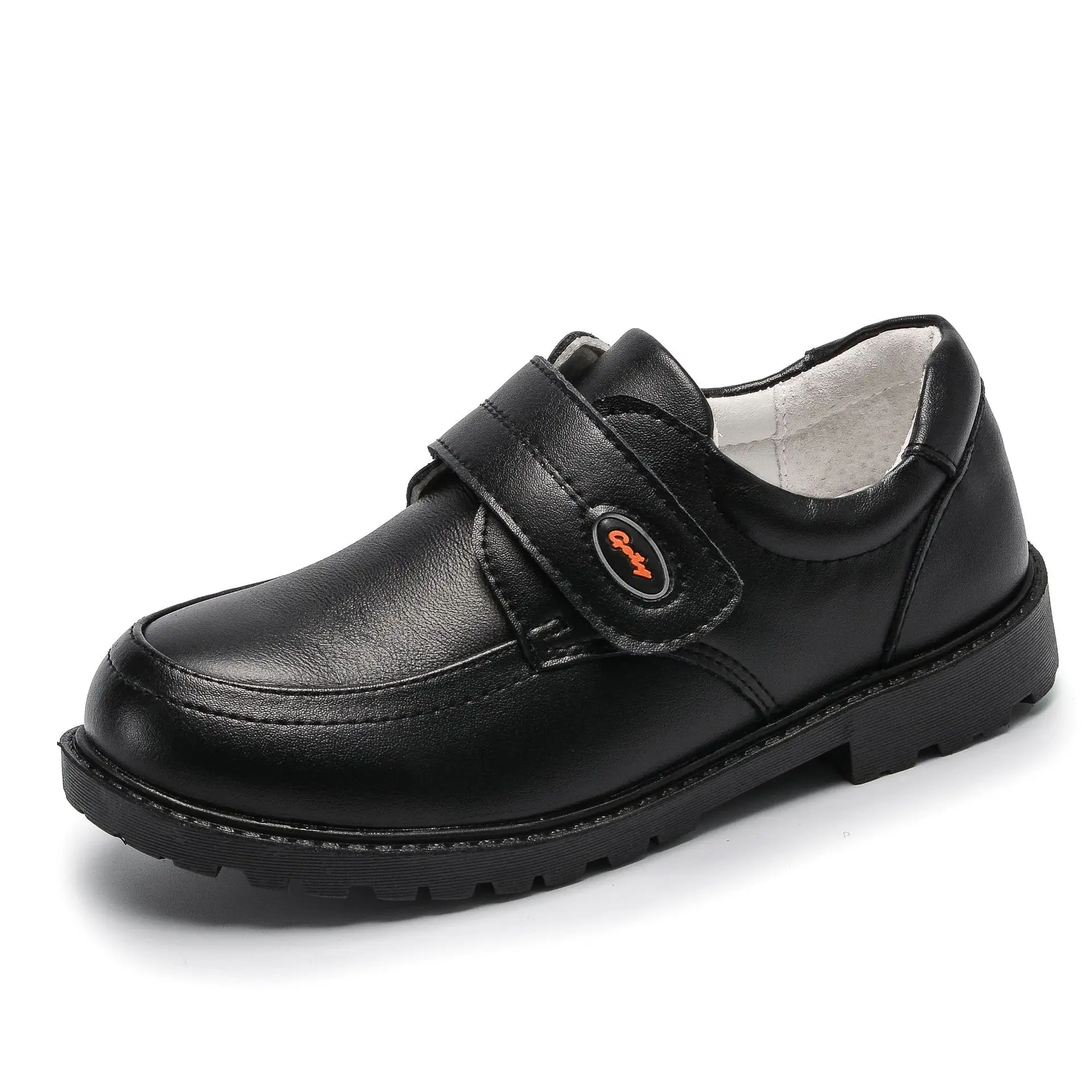 

Spring Autumn Children Shoes Kids Genuine Leather Black School Shoes Student Performance Shoes Boys Fashion Casual Shoes KS113