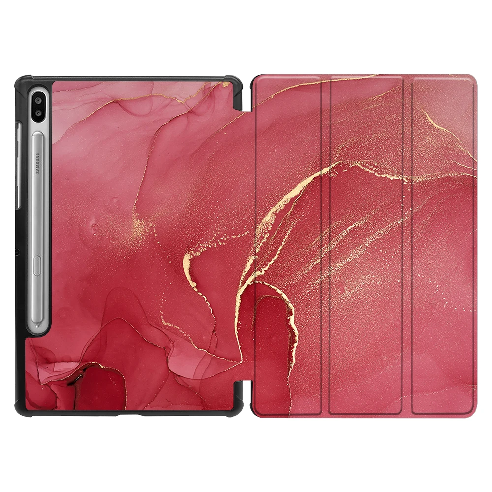 SS10 MTT для samsung Galaxy Tab S6 10,5 ''чехол для планшета SM-T860 T865 T867 из искусственной кожи флип-стенд смарт-чехол Funda Авто Режим сна/пробуждения - Цвет: SS10