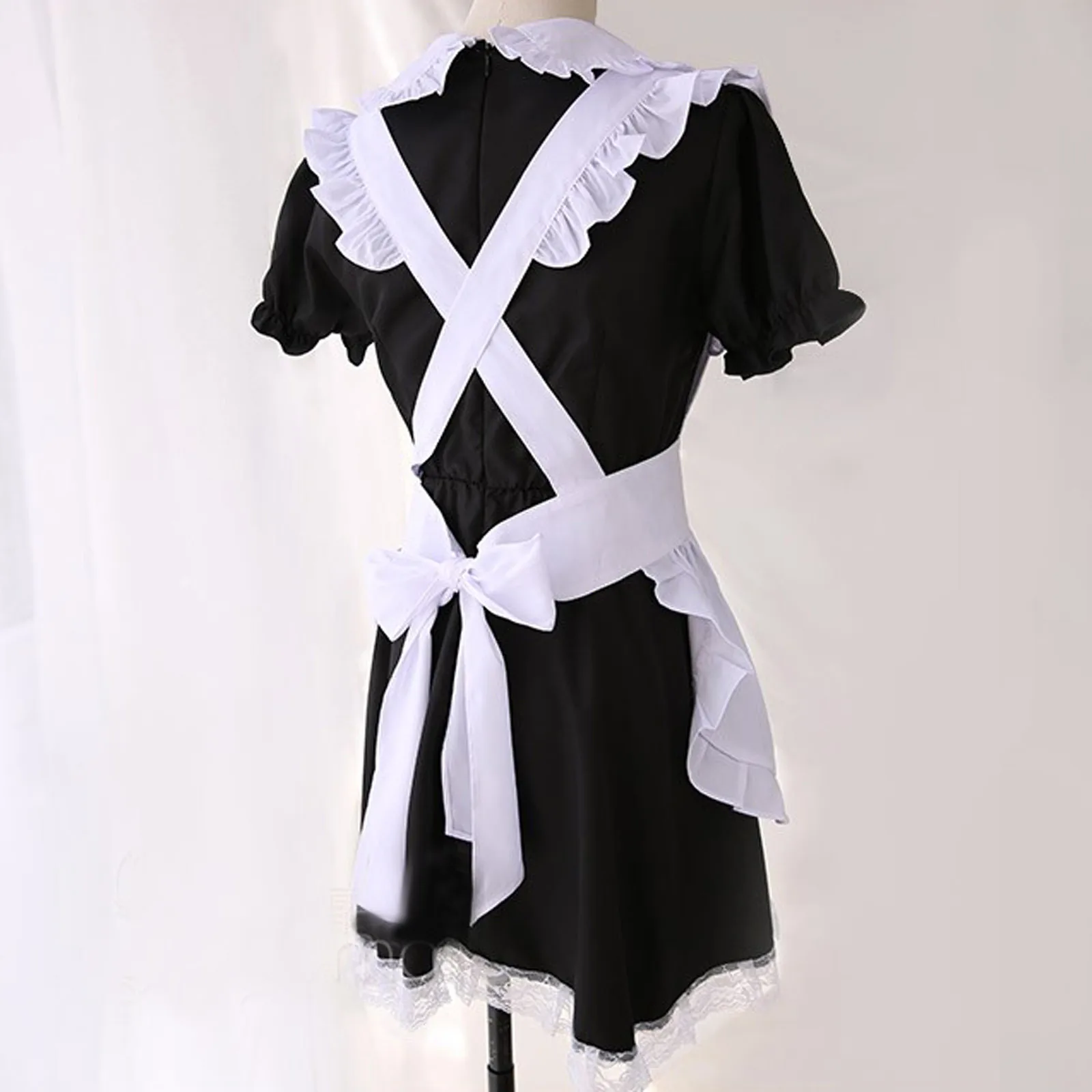 

Women Lovely Maid Cosplay Costume Animation Show Japanese Outfit Dress Clothes