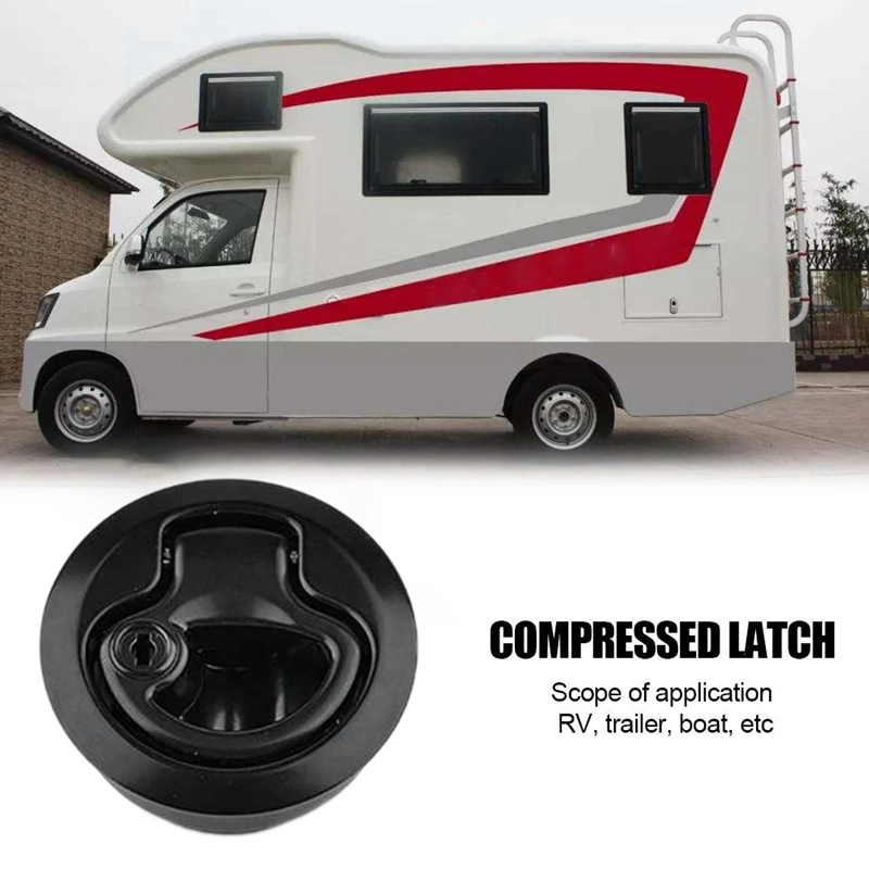 

Latch Accessories Tool Box Locks Slam Latch Cabinet Luggage Compressed for RV Camper RV Door Latch Lock