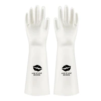 kitchen household thickened durable dishwashing gloves rubber gloves washing clothes cleaning dishes gloves