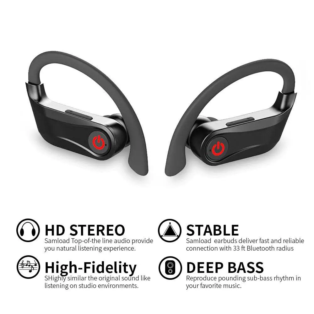 HBQ Pro Наушники-вкладыши TWS Bluetooth 5 0 Беспроводной наушники с микрофоном стерео