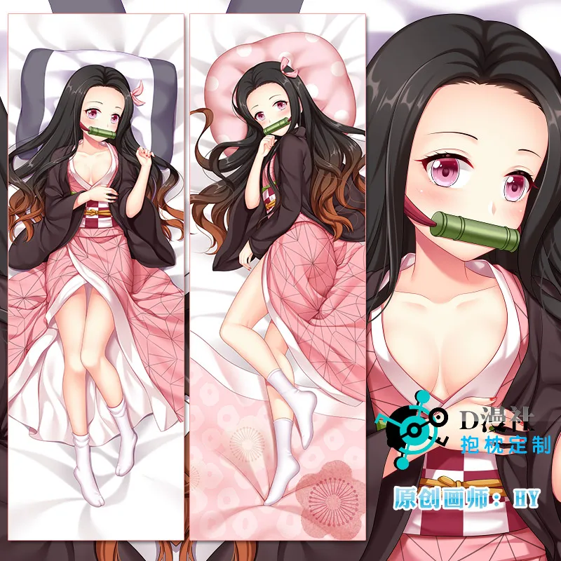 

Anime Game Demon Slayer Kamado Nezuko Sexy Dakimakura Hugging Body Pillow Case Cover Pillowcase Cushion Bedding Xmas Gifts MDS