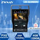 128 Гб экран Тесла для Toyota Land Cruiser Prado 150 2010-2015 2016 2017 Android 9 Автомобильный мультимедийный плеер GPS навигация Радио стерео U