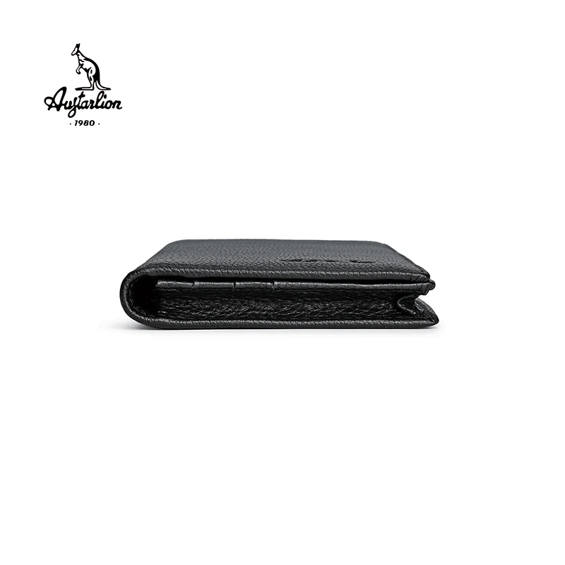 Модные мужские кожаные кошельки на молнии с карманом для телефона длинный клатч