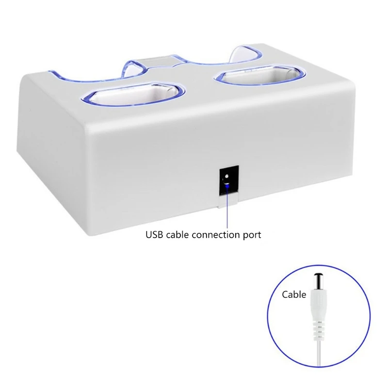 Светодиодная док-станция с дистанционным управлением 4 в 1 + USB-кабель для