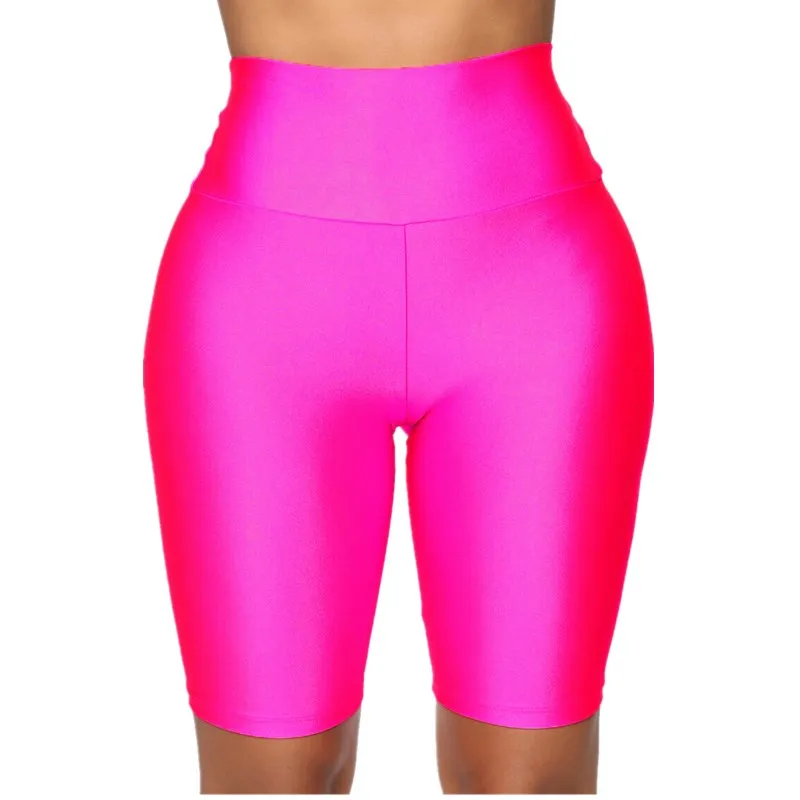 Женские шорты для активного отдыха простые летние велоспорта эластичные лидер