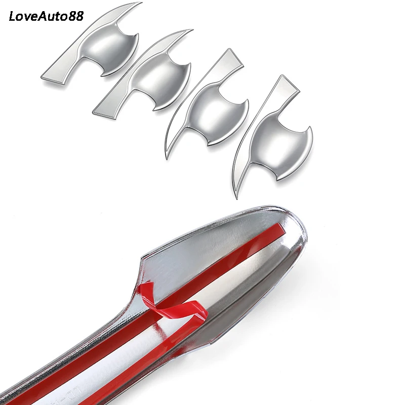 Автомобильная АБС Хромированная ручка Защитная крышка дверная внешняя чаша