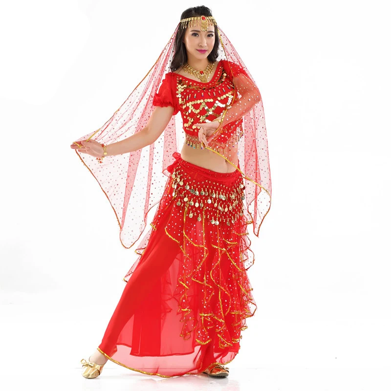 DJGRSTER костюм для восточных танцев s danza del vientre набор костюма для танца живота Болливуд танцевальный костюм s дешевый костюм для танца живота s