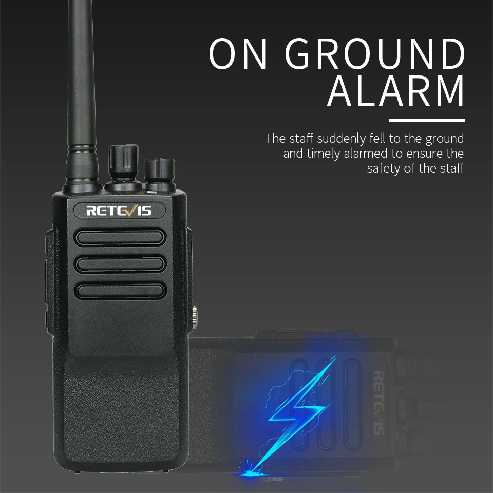 Высокая мощность DMR радио цифровой IP67 водонепроницаемый Walkie Talkie Retevis RT50 дисплей UHF VOX портативный двухсторонний радио Walkie-Talkie