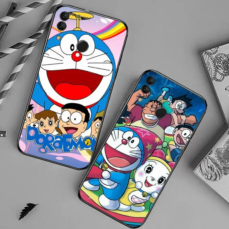 

Magic-cat Doraemons cartoon Phone Case For Huawei honor Mate 10 20 30 40 i 9 8 pro x Lite P smart 2019 nova 5t