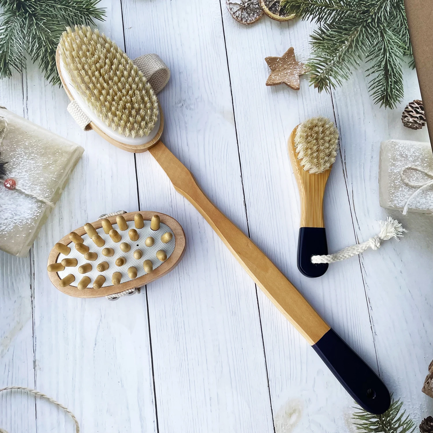 Съемная щетка для отшелушивания волос с ручкой | Красота и здоровье