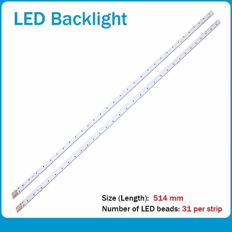 Светодиодная лента для подсветки Samsung 49 дюймов 160616 Un49k5300 UE49K5100AK с подсветкой louvre