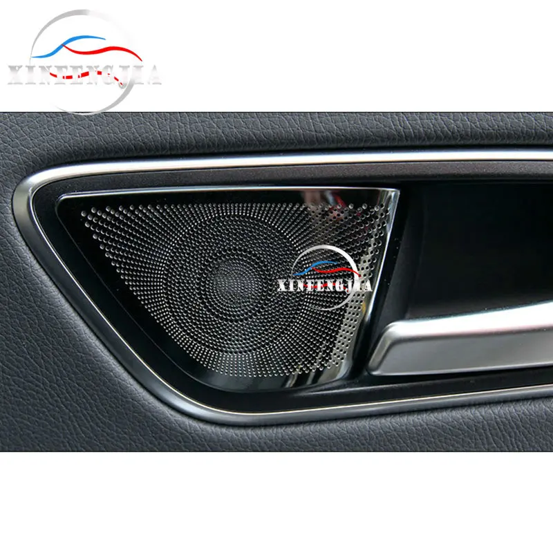 Для Mercedes-Benz CLA GLA A B Class W176 C117 X156 W246 5 шт. стальной дверной динамик панели накладка