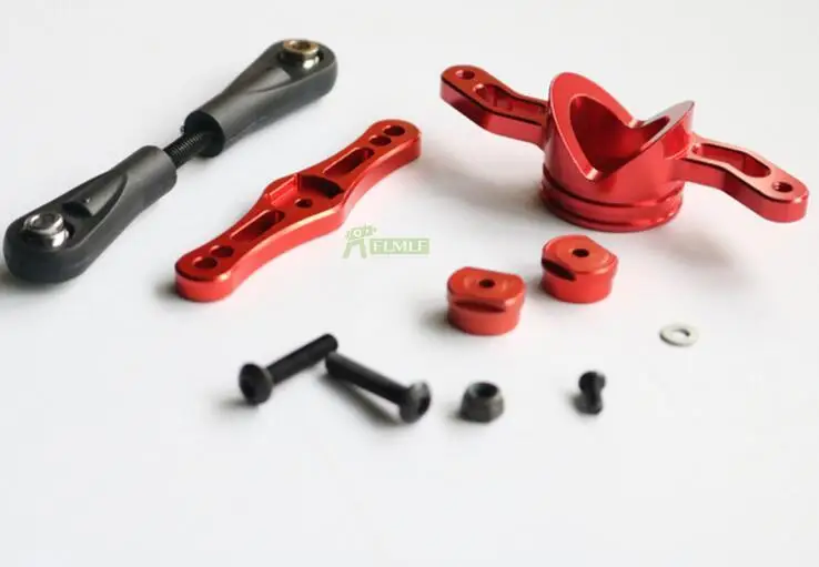 Комплекты рулевых двурулевых рычагов с ЧПУ из сплава подходят для 1/5 Losi 5ive T Rovan LT