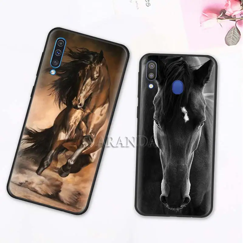 Running Horse Capas For Samsung Galaxy A51 A71 A72 M30s A21 A21s A31 A41 Phone Cases M31s M51 A21 A12 A02s Casing