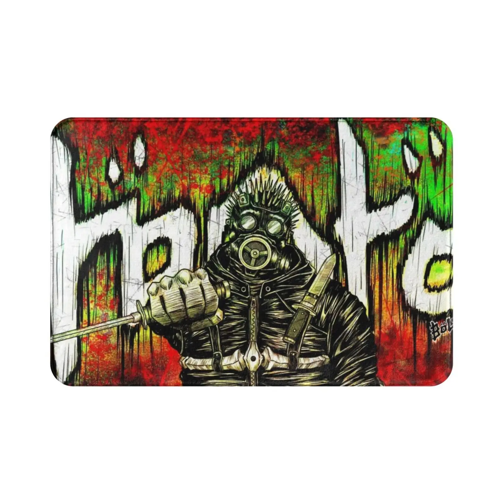 Добро пожаловать в ковер коврик с отверстиями Коврик Подушка Мягкий