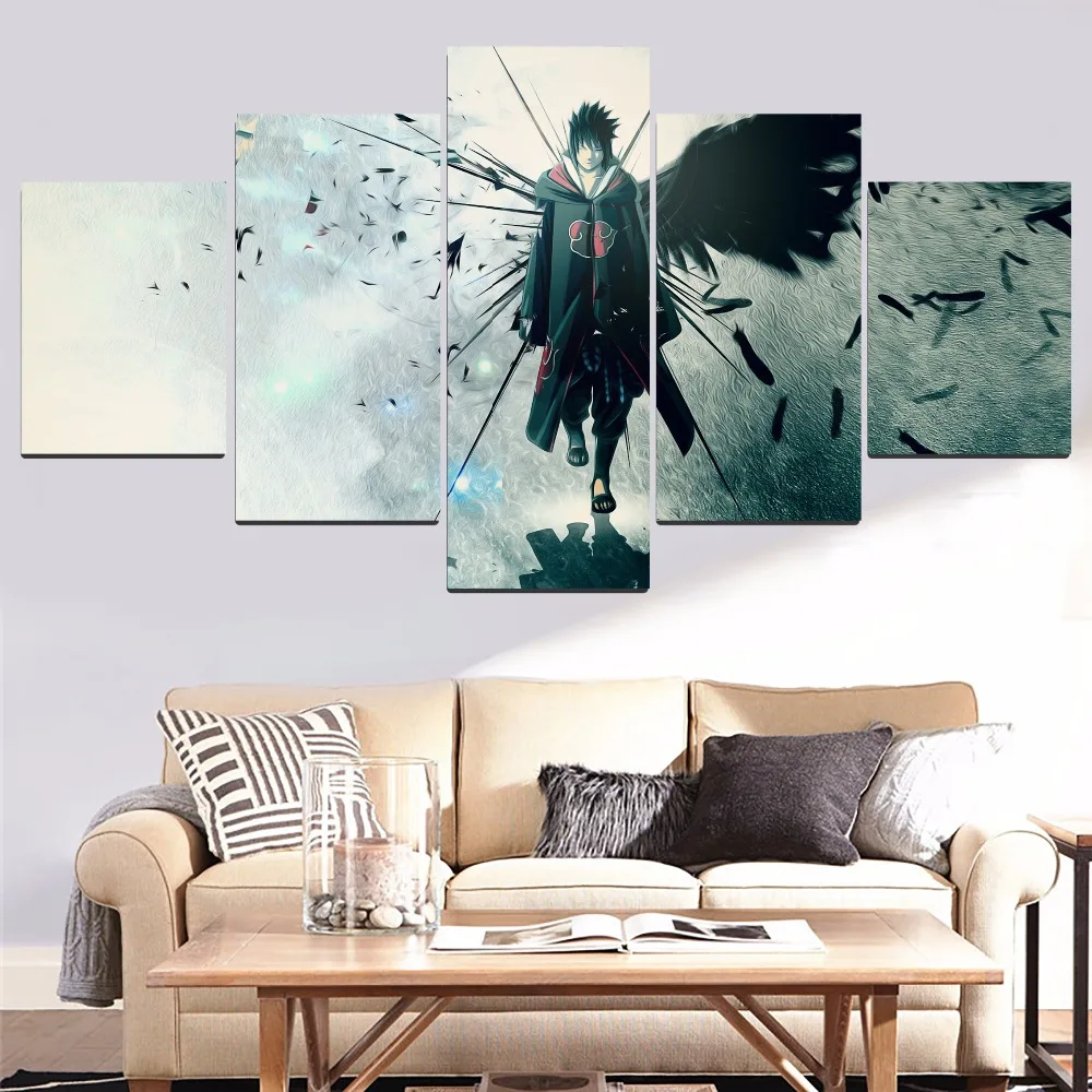 

Cartoon Manga Modern 5 pieces Birthday Gift For Kids Cuadros Wall Art Canvas Posters Paintings Living Room Home Decor Pictures