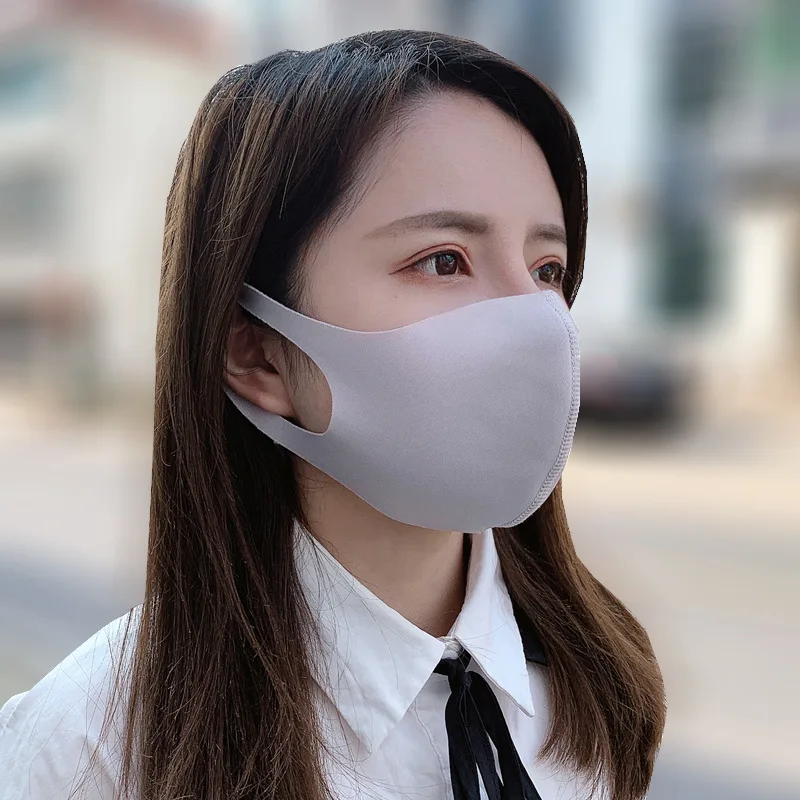 2 шт./лот Новая маска для лица тканевая моющаяся защитная унисекс дышащая