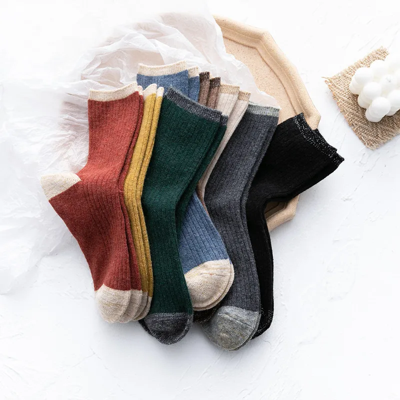 

Сезон зима-весна; Однотонные Цвет женские мягкие хлопковые носки для женщин, носки по щиколотку, модные корейские Стиль осеннее платье с дли...