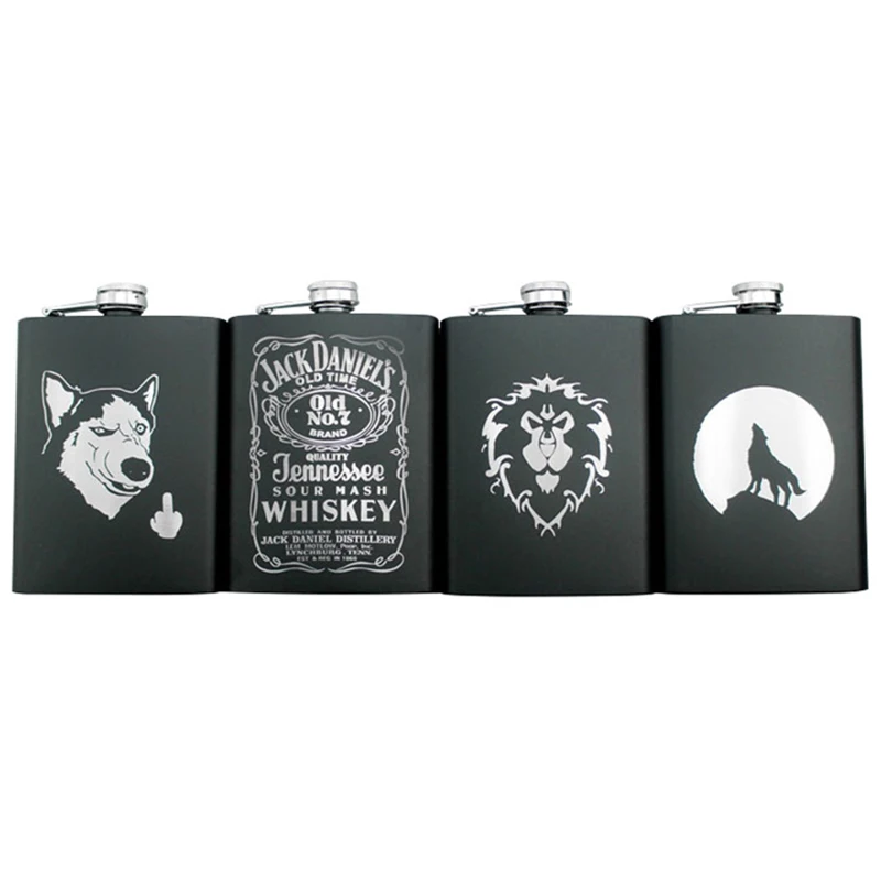 Флакон для виски 14 цветов 7 унций 8 фляга бутылка спирта портативная чашка вина