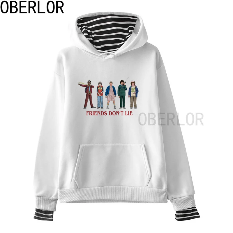 

2020 Stranger Things Women Hoodies Woman Femme Graphic Sweaters Brand Casual Cool Streetwear Womans Sweaters