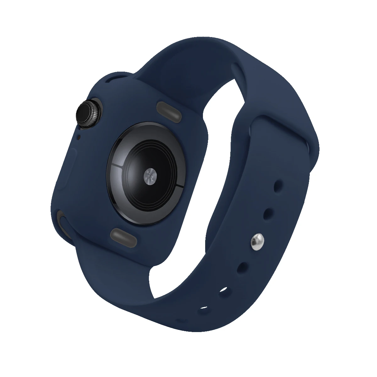 ТПУ чехол и силиконовый ремешок 2 в 1 для Apple watch 4 5 42 мм 38 мм 44 мм 40 мм браслет ремешок для iwatch серии 3/2/1 аксессуары