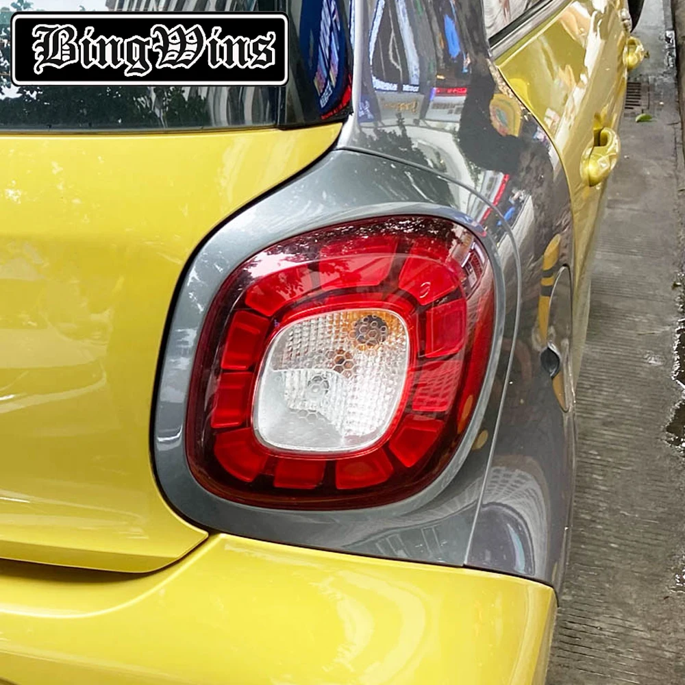 

Car style For 15-18 Benz Smart tail lamp assembly refitted with jelly taillight with high matching ratio LED driving light brake