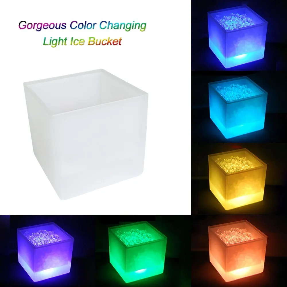 

3.5 L Gorgeous Color Changing Light Ice Bucket