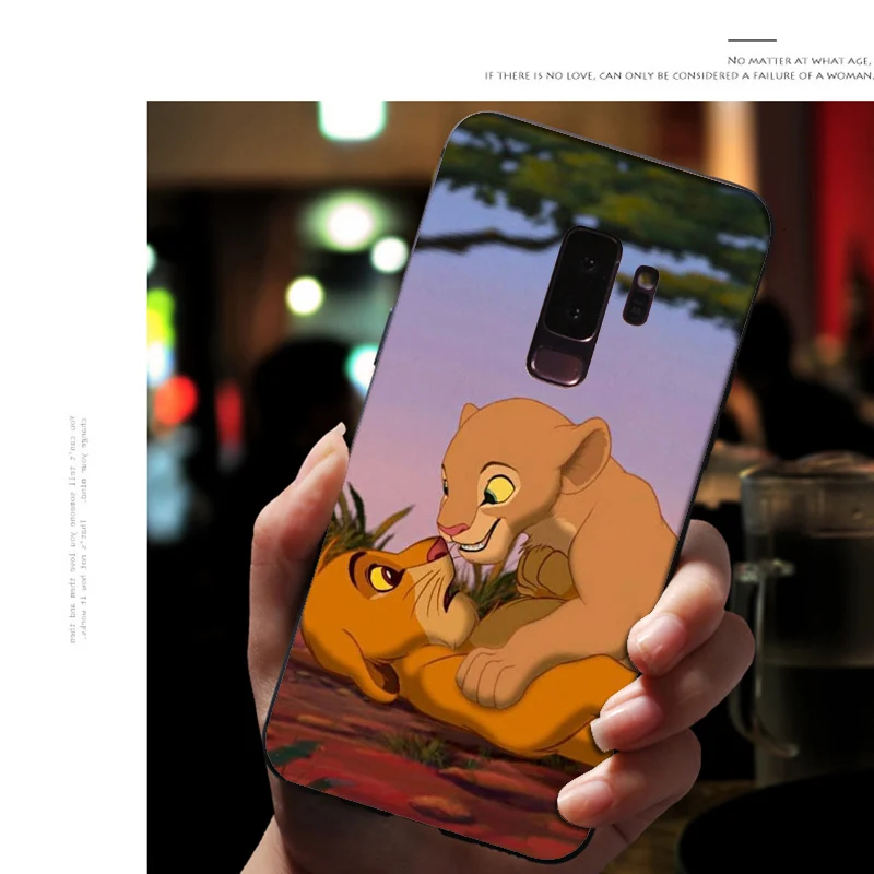 17 Мягкий силиконовый чехол для телефона samsung Galaxy S10 E S9 S8 Plus S6 S7 Edge S10e, черный чехол из ТПУ с рисунком «Король льва свинья» - Цвет: 17