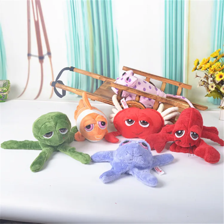 

Kawaii Cute and Cute Marine AnimalPlush Toy Anime Sea Clown Fish Octopus Lobster Doll To Give Girlfriend A ChristmasBirthdayGift