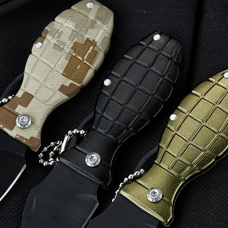 Складной нож для переноски на открытом воздухе кемпинга выживания жесткость Гао