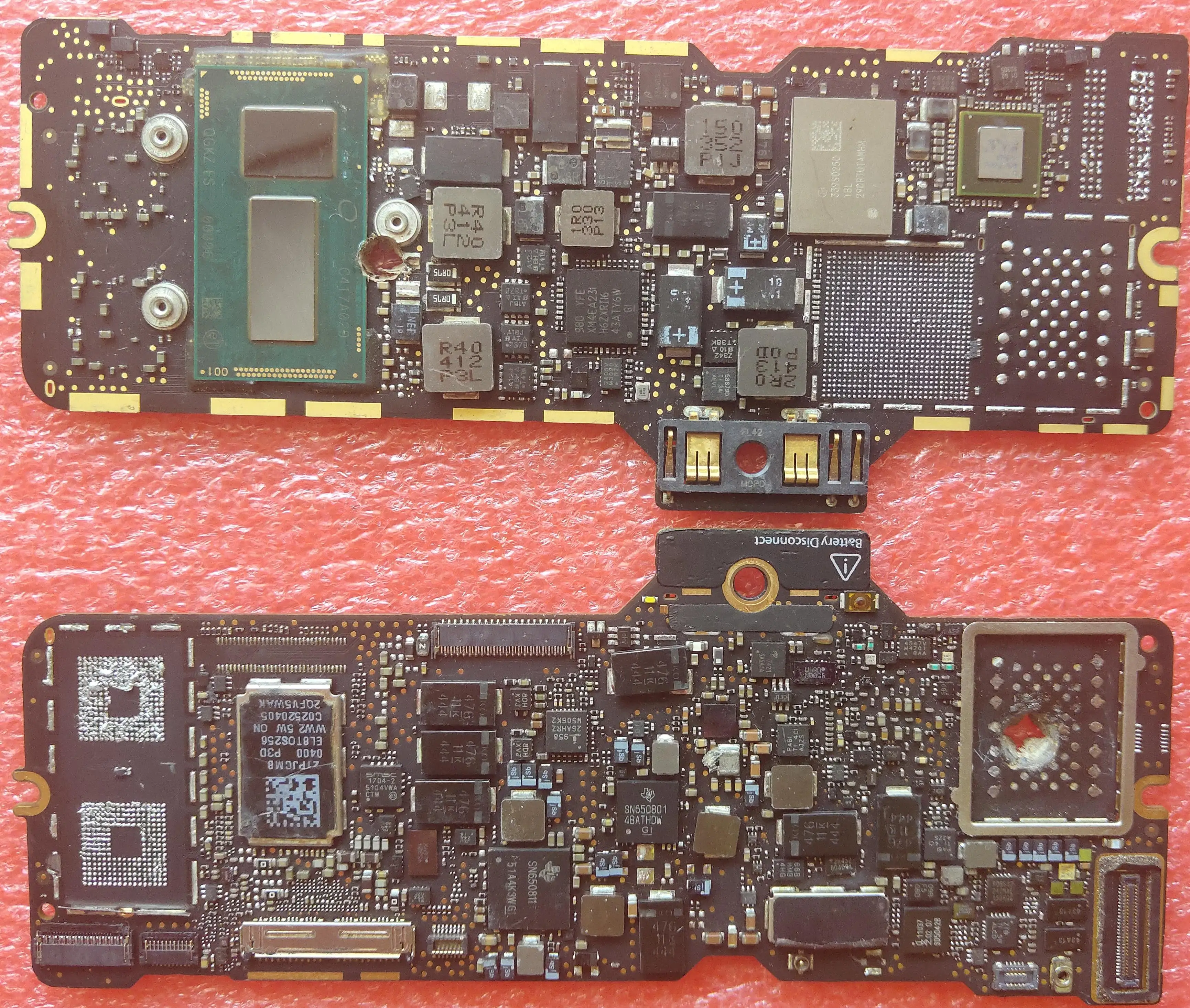820-00045-11 820-00244 820-00244-A Faulty MainBoard Board For MacBook A1534 repair With SMC/BIOS 980 SN650839 CD3215B01 | Мобильные