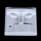 1 шт., пластиковый манекен для наращивания накладных ресниц, 12,7x11,5 см