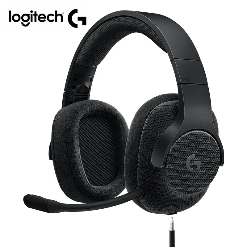 Игровые наушники Logitech G433 проводные 7 1 Surround с микрофоном для всех