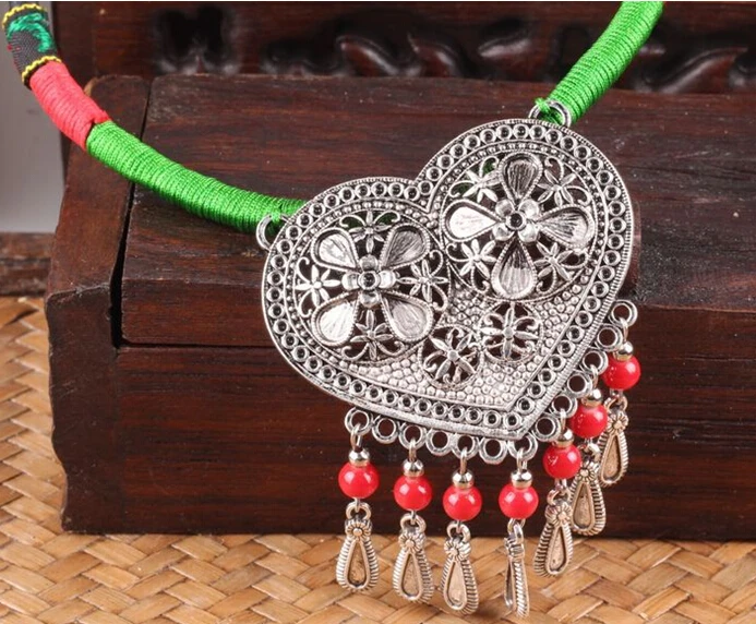 Этнические украшения ожерелье в этническом стиле юньнань этнические новое