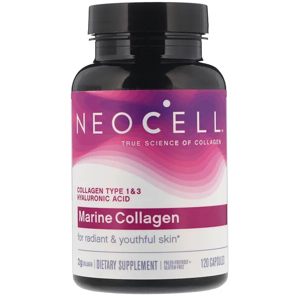 

Neocell Collagen 2000 Mg Marine Collagen Promotes Youthful Hydrated Skin 120 Pcs