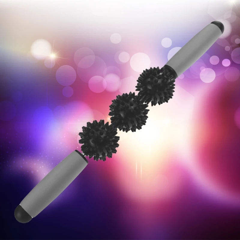 

Hedgehog Muscle Massage Roller Yoga Stick Body Massage Relax Tool Muscle Roller Sticks Pressure Point Spiky Ball