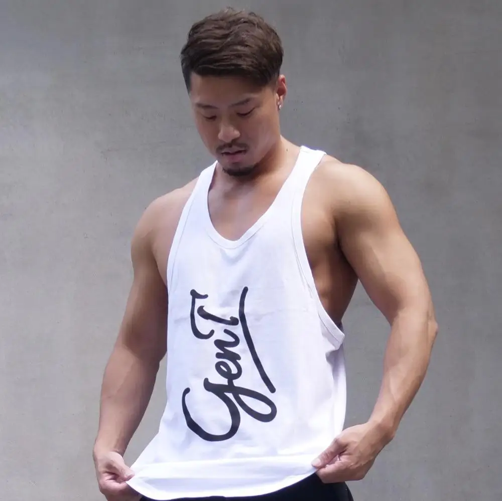 Майка для бодибилдинга майка фитнеса мужчин без рукавов|Майки| |