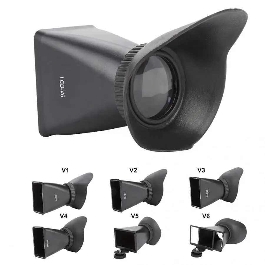 Высококачественный 2.8X ЖК экран увеличительное стекло для видоискателя с